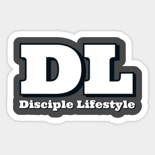 DL Disciple Lifestyle Sticker